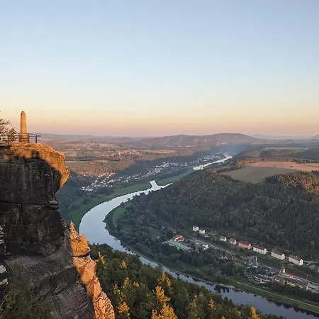 B3 - Urlaubsmagie Kleine Wohnung Fuer 4P Direkt Am Wanderweg Mit Eigener Terrasse Sebnitz Zewnętrze zdjęcie